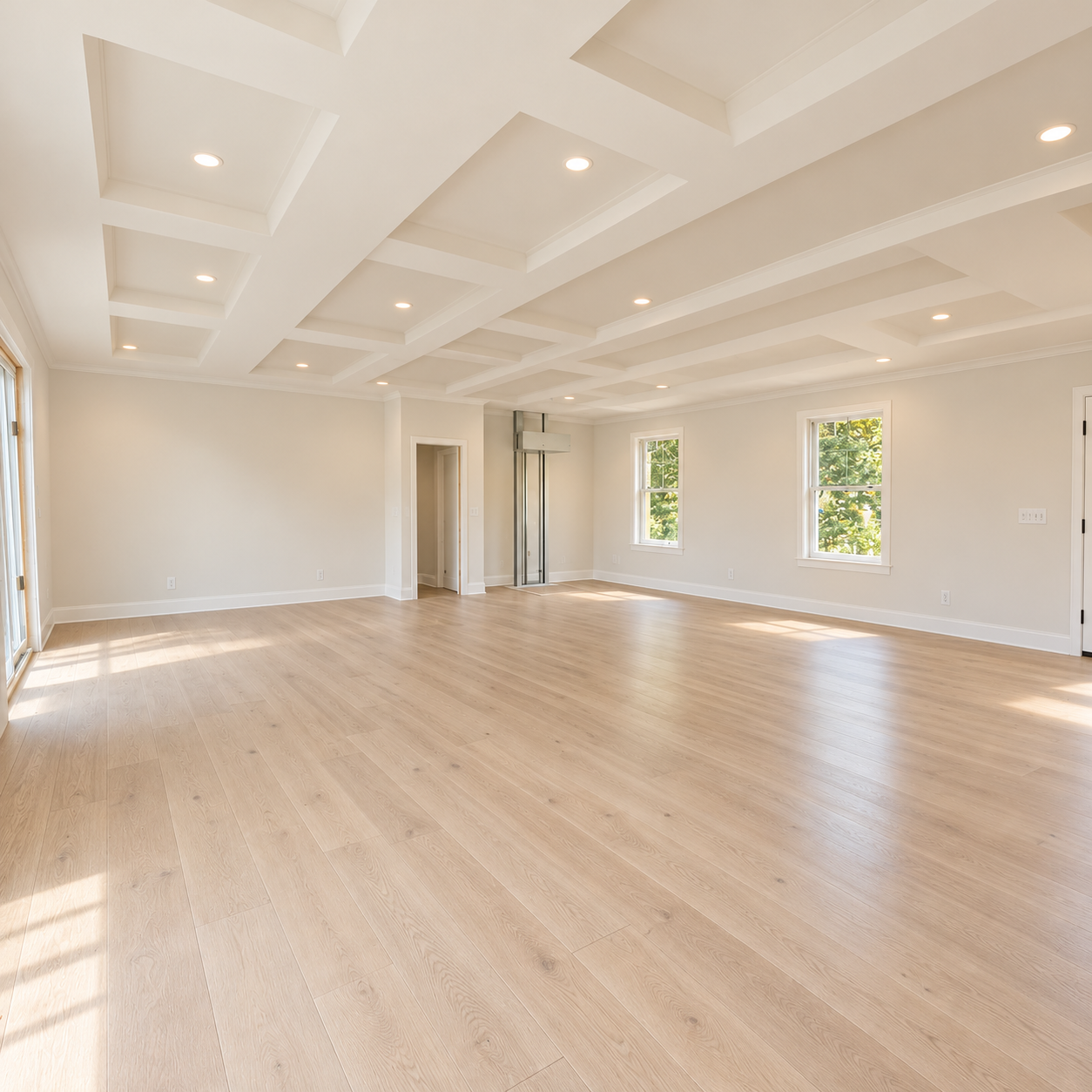 AI-generated visualization of the
possible finished room
